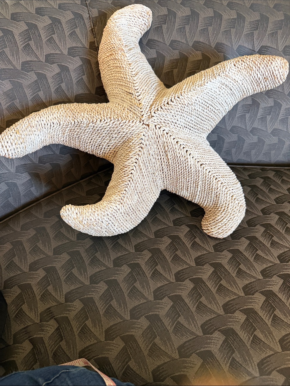 Vintage Woven Starfish coastal sea Hampton wicker decor